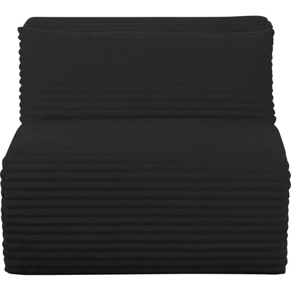 Tarra Fluffy Oversized Corduroy Modular Armless Chair by TOV Furniture. Made from unique in a transitional style.