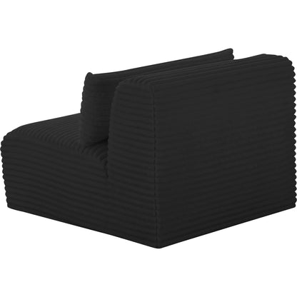 Tarra Fluffy Oversized Corduroy Modular Armless Chair by TOV Furniture. Made from unique in a transitional style.