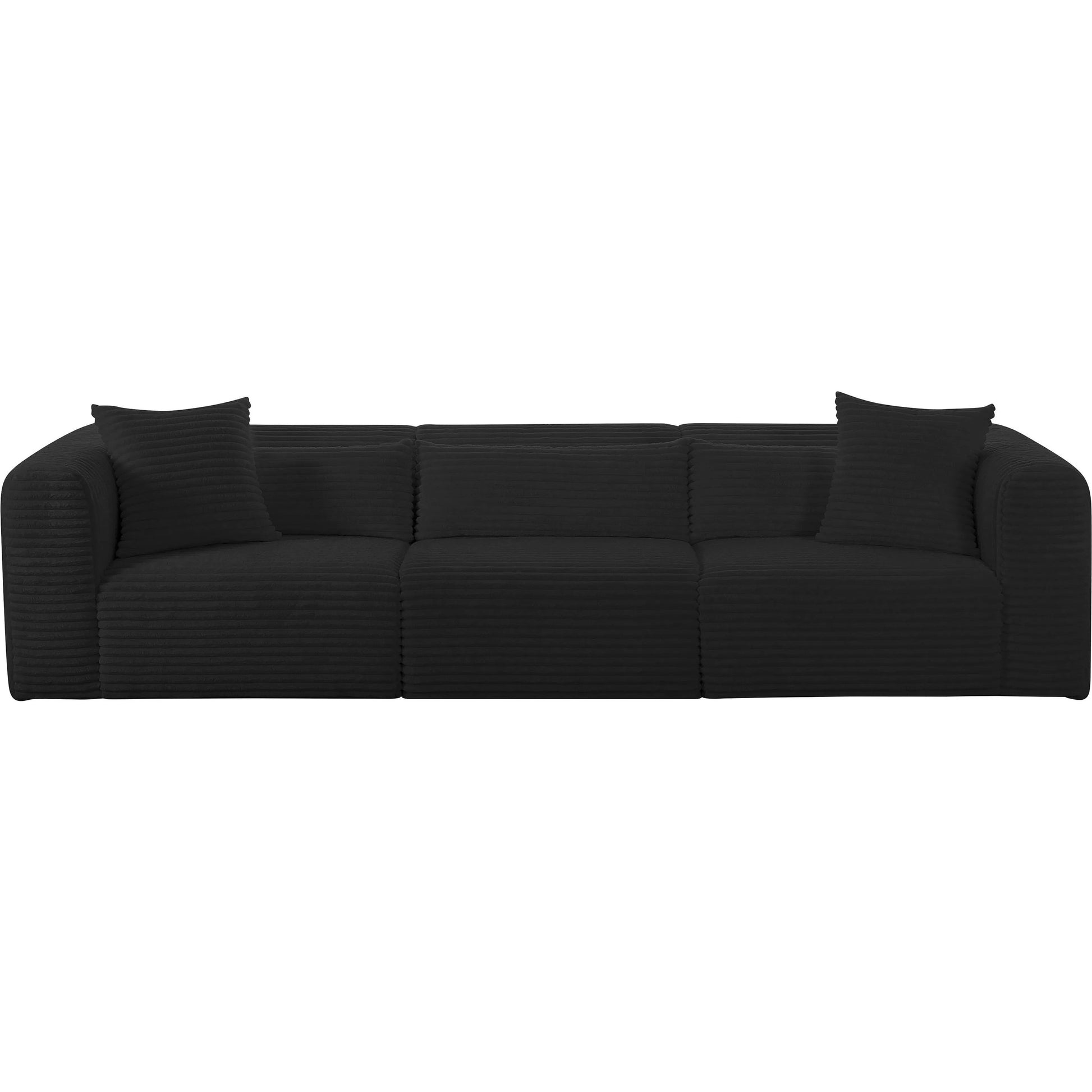 Tarra Fluffy Oversized Corduroy Modular Sofa by TOV Furniture. Made from unique in a transitional style.