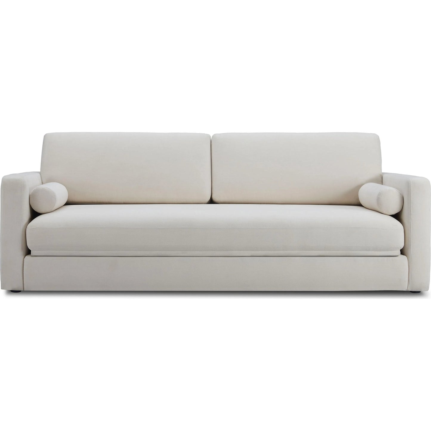 001 SI-2320994 | Additional Silo | Ryan Upcycled Linen Sofa Bed by TOV Furniture in cream. Made from plywood, recycled fabric, wood in a unique style.