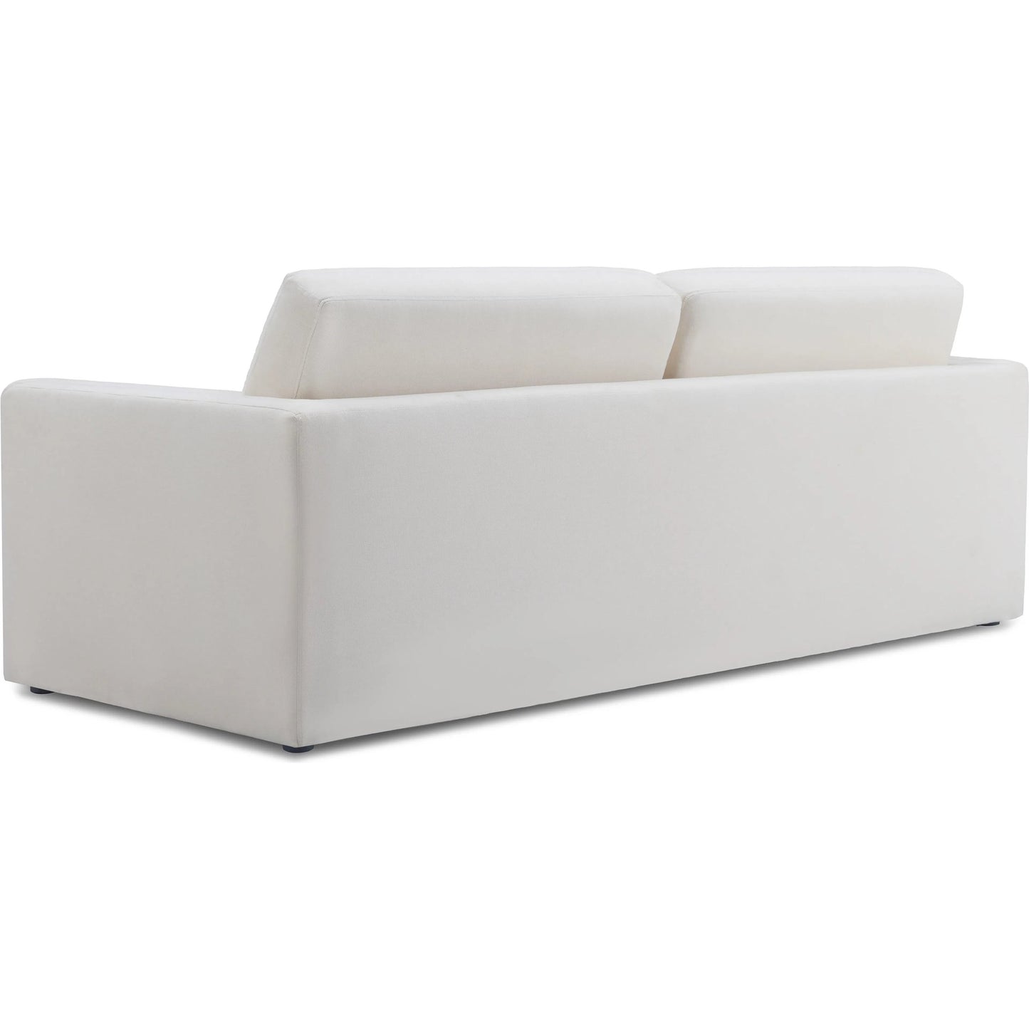 002 SI-2320994 | Additional Silo | Ryan Upcycled Linen Sofa Bed by TOV Furniture in cream. Made from plywood, recycled fabric, wood in a unique style.