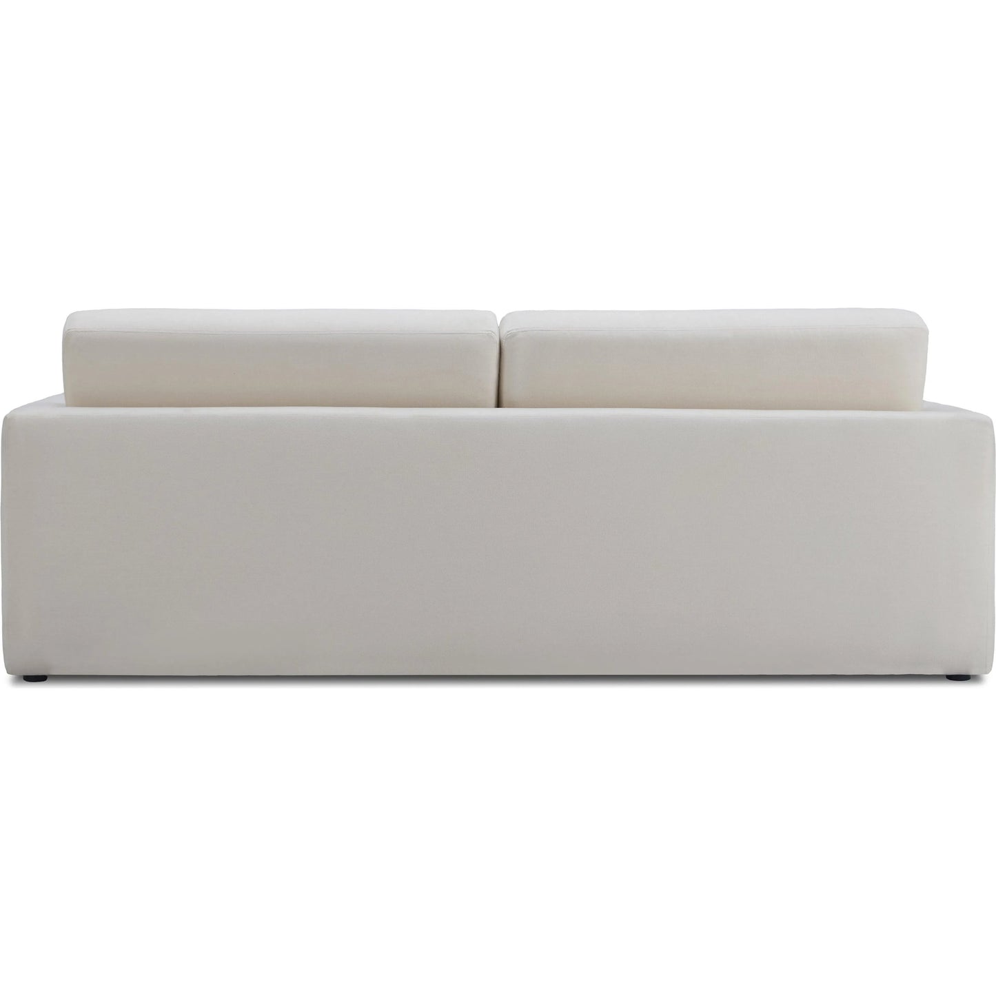 003 SI-2320994 | Additional Silo | Ryan Upcycled Linen Sofa Bed by TOV Furniture in cream. Made from plywood, recycled fabric, wood in a unique style.