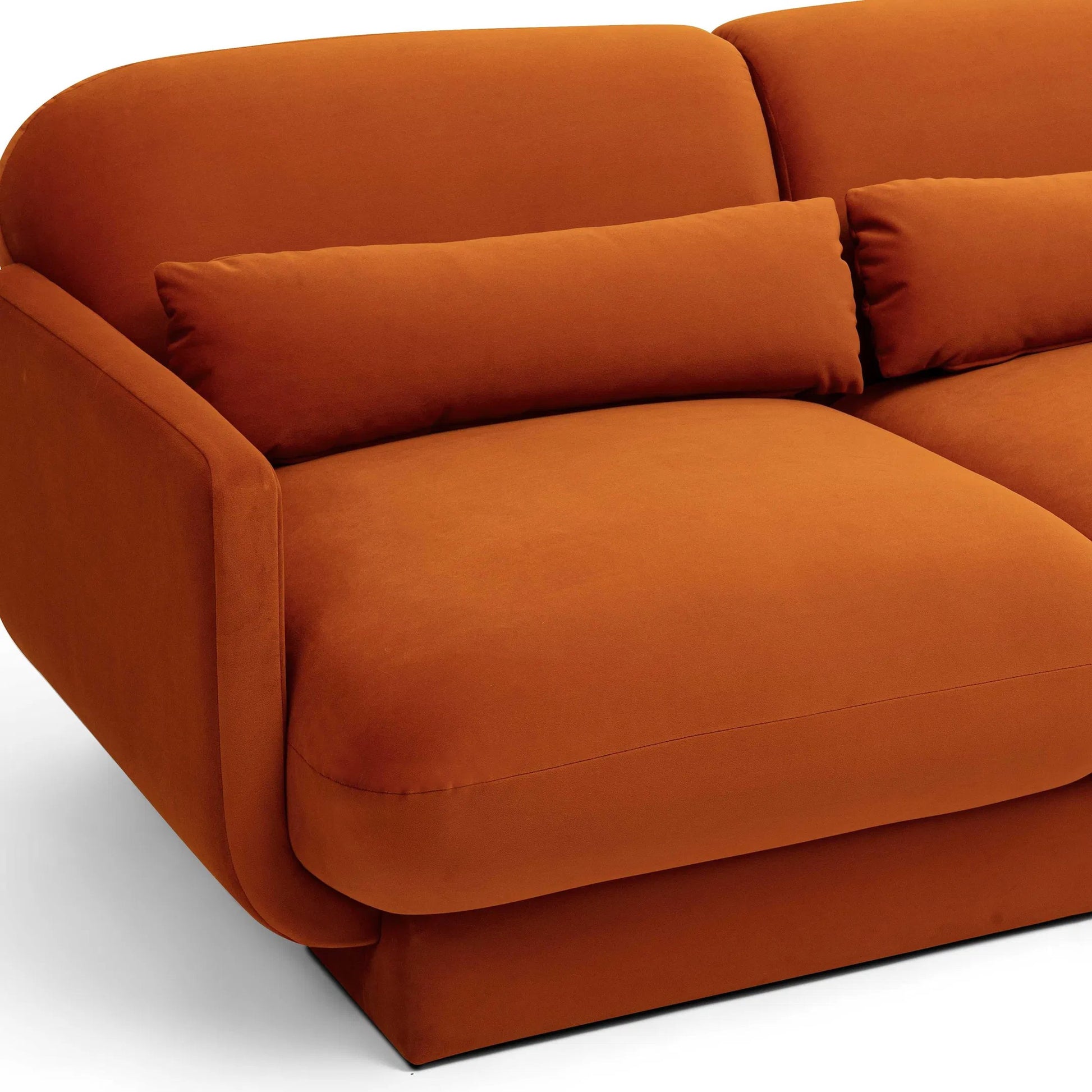 Azalea Velvet Sofa by TOV Furniture. Made from plywood, velvet in a eclectic & global style.