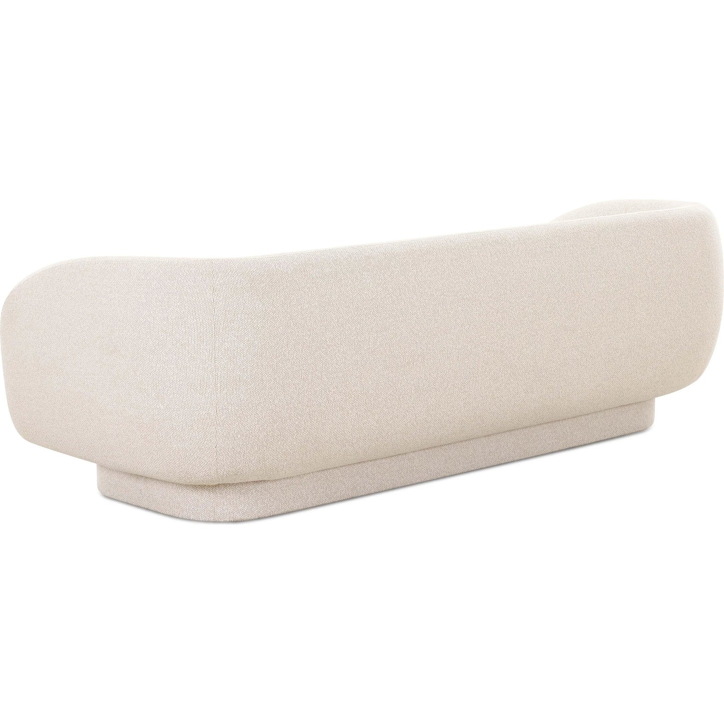 002 SI-2321012 | Additional Silo | Simone Boucle Sofa by TOV Furniture in cream. Made from boucle, plywood in a transitional style.
