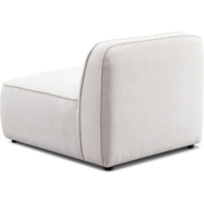 Travie Performance Corduroy Velvet Armless Chair by TOV Furniture. Made from corduroy, plywood, wood in a transitional style.