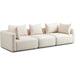 Hangover Heavy Textured Fabric Sofa by TOV Furniture. Made from fabric, plywood, wood in a transitional style.