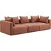 Hangover Heavy Textured Fabric Sofa by TOV Furniture. Made from fabric, plywood, wood in a transitional style.