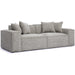 Mindy Chenille Basketweave Modular Loveseat by TOV Furniture. Made from chenille, plywood in a transitional style.