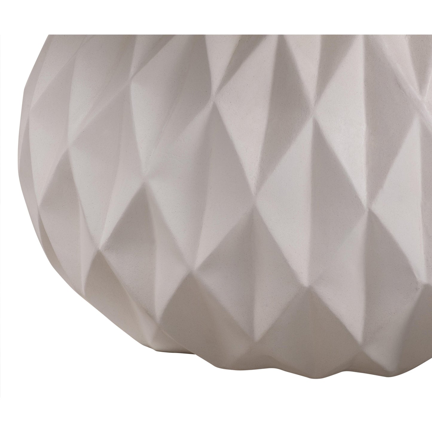 004 SI-1787290 | Closeup | Tulum Concrete Dining Table by TOV Furniture in ivory. Made from concrete in a coastal style.