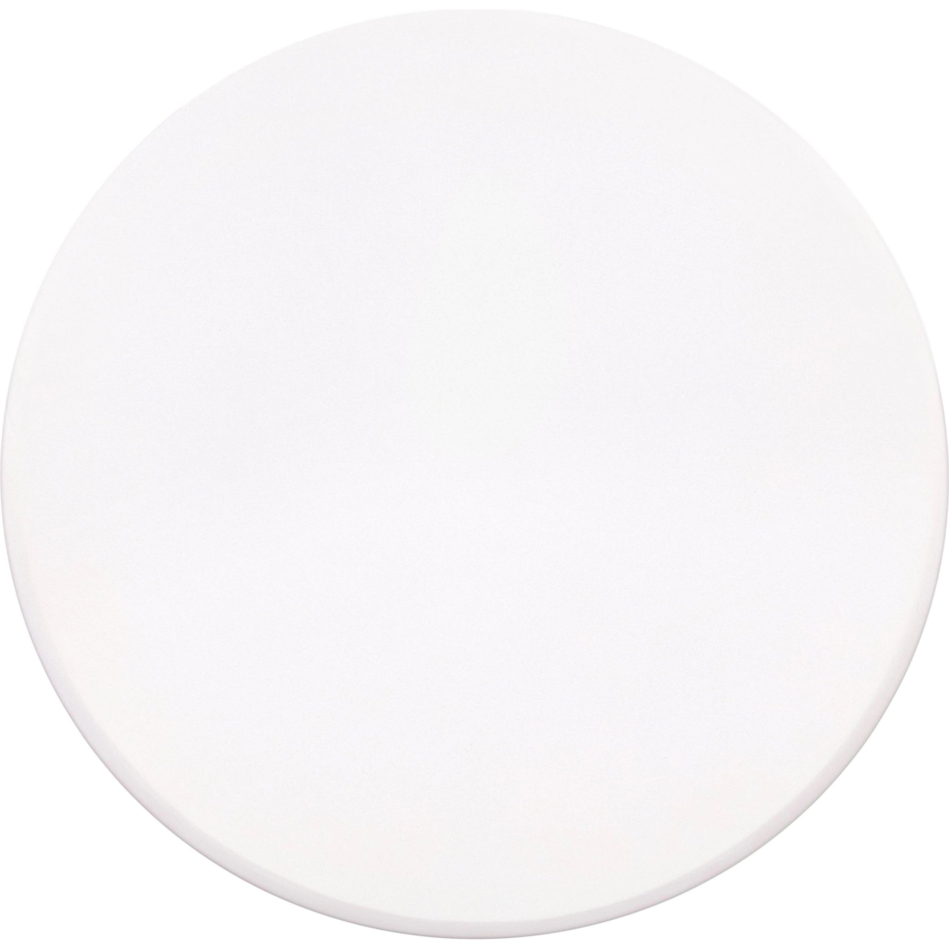 Tulum Concrete Coffee Table by TOV Furniture in ivory. Made from concrete in a coastal style.