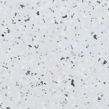Clover Faux Terrazzo Indoor/Outdoor Round Side Table by TOV Furniture in terrazzo. Made from concrete, terrazzo in a eclectic & global style.