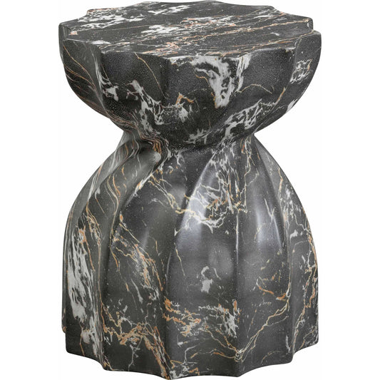 Turin Indoor / Outdoor Concrete Stool by TOV Furniture. Made from concrete in a unique style.