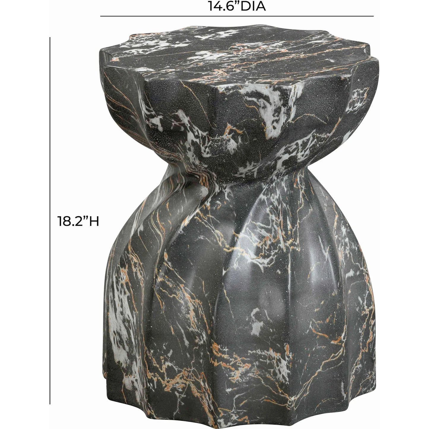 005 SI-2248544 | Additional Silo | Turin Indoor / Outdoor Concrete Stool by TOV Furniture. Made from concrete in a modern style.