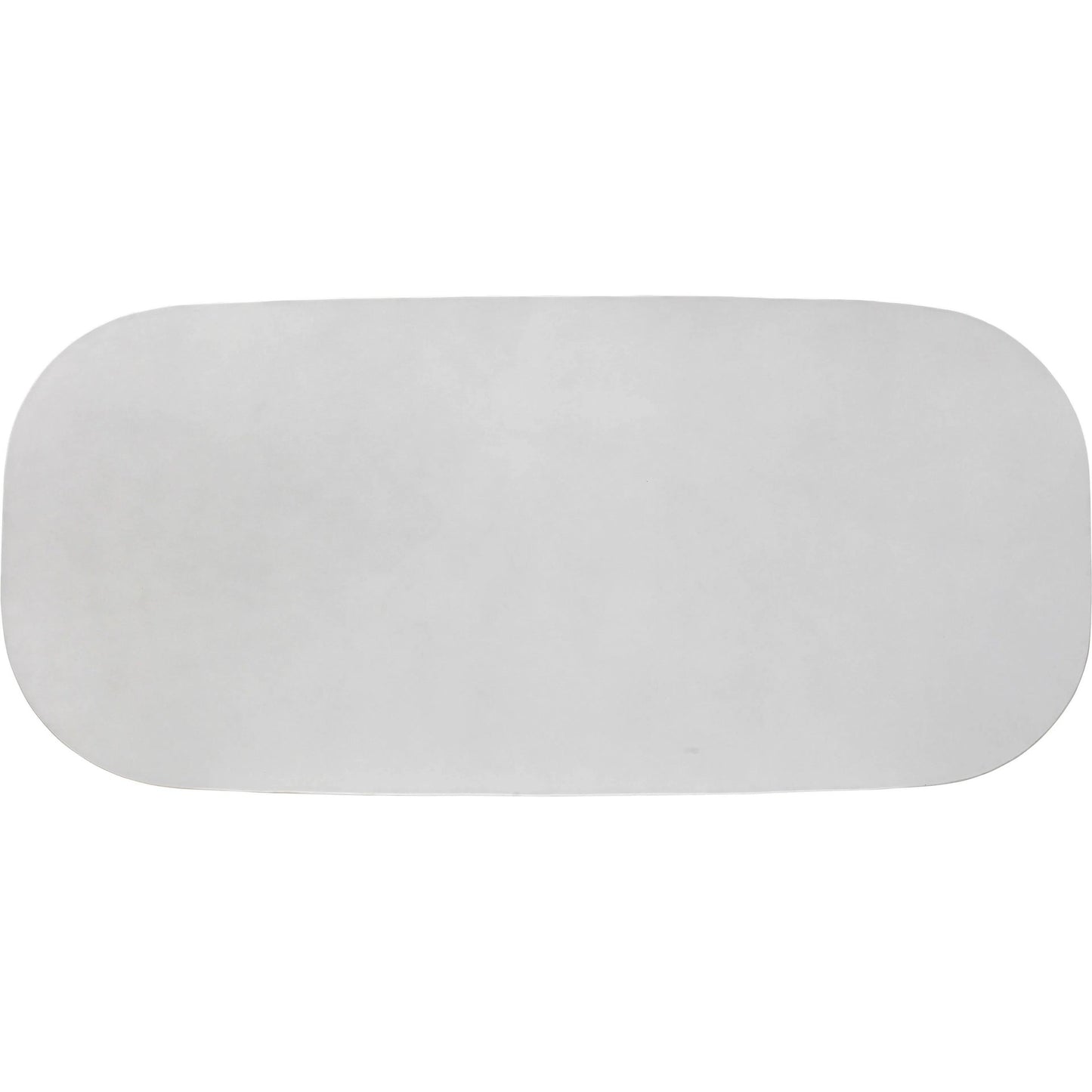 004 SI-2248353 | Additional Silo | Margot Faux Plaster Indoor / Outdoor Concrete Dining Table by TOV Furniture in light grey. Made from concrete in a modern style.