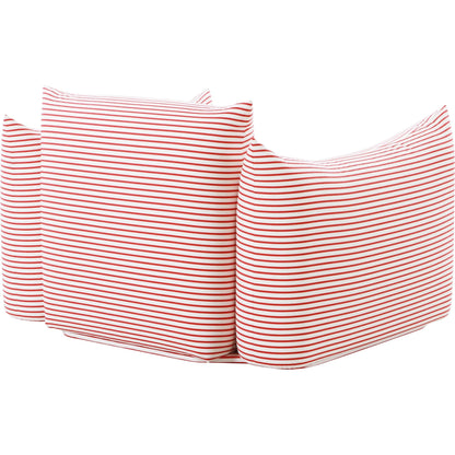 Saint Tropez Striped Stuffed Outdoor Armchair by TOV Furniture. Made from unique in a eclectic & global style.