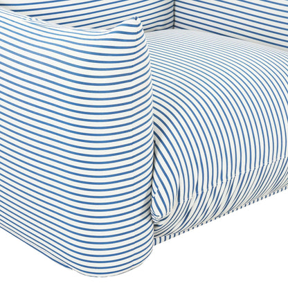 Saint Tropez Striped Stuffed Outdoor Armchair by TOV Furniture. Made from unique in a unique style.