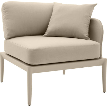 Kapri Modular Outdoor RAF Corner Seat by TOV Furniture. Made from aluminum, polyester in a transitional style.