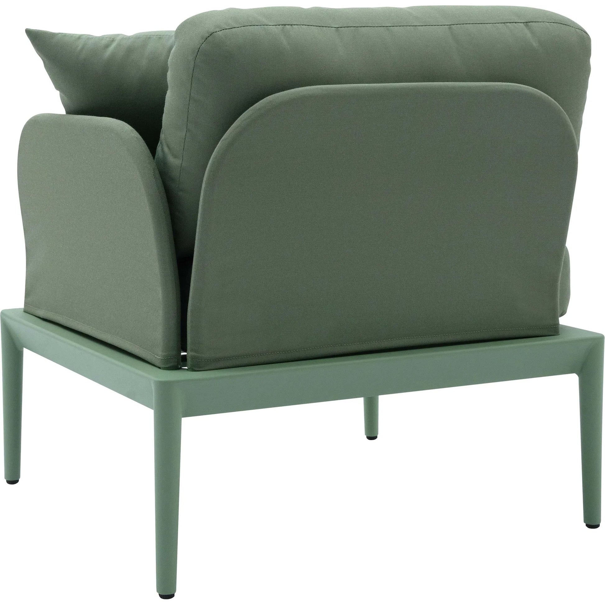 Kapri Modular Outdoor RAF Corner Seat by TOV Furniture. Made from aluminum, polyester in a transitional style.