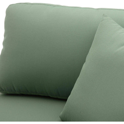 Kapri Modular Outdoor RAF Corner Seat by TOV Furniture. Made from aluminum, polyester in a transitional style.