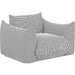 Saint Tropez Striped Stuffed Outdoor Armchair by TOV Furniture. Made from unique in a unique style.