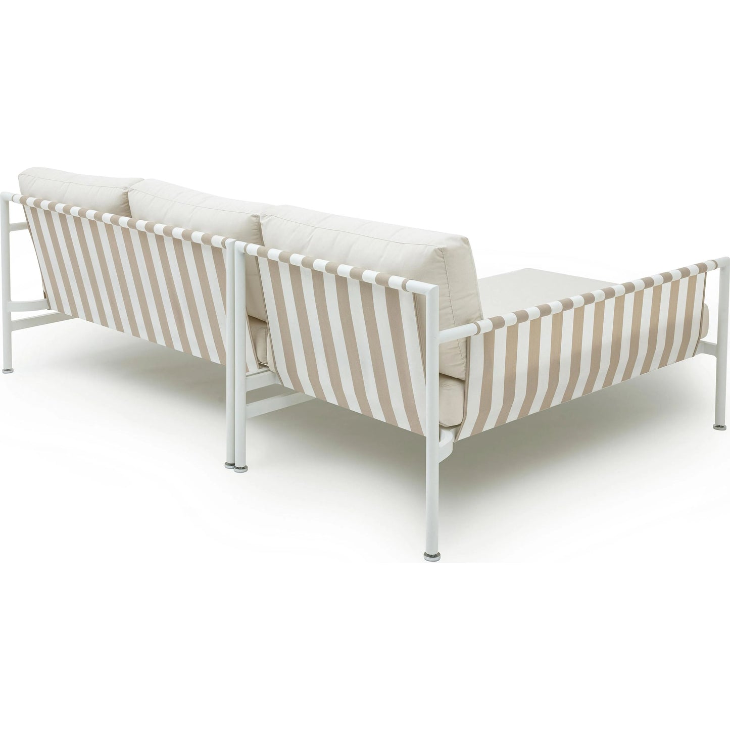 009 SI-2248220 | Additional Silo | Dunes Outdoor Sectional by TOV Furniture in cream. Made from aluminum, fabric in a coastal style.