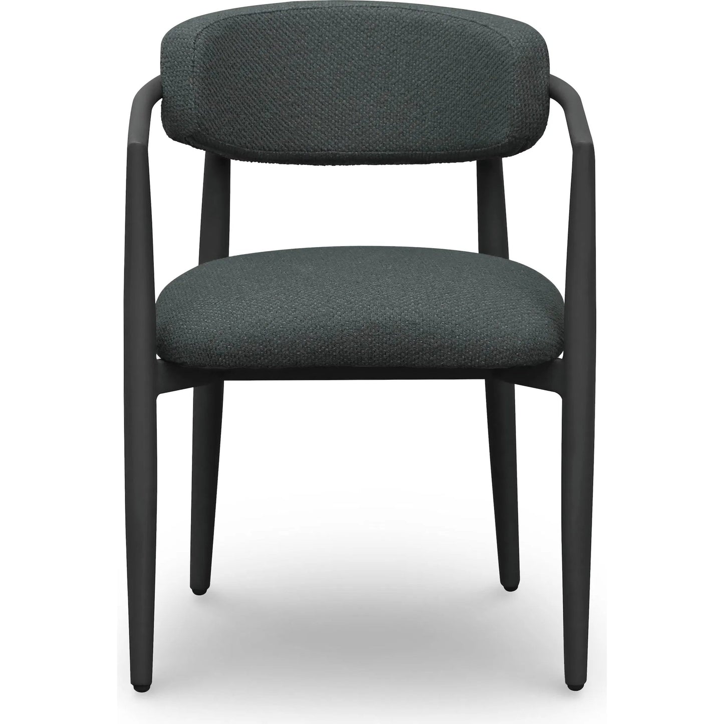 007 SI-2320812 | Additional Silo | Annika Textured Outdoor Dining Arm Chair by TOV Furniture. Made from aluminum, fabric in a transitional style.