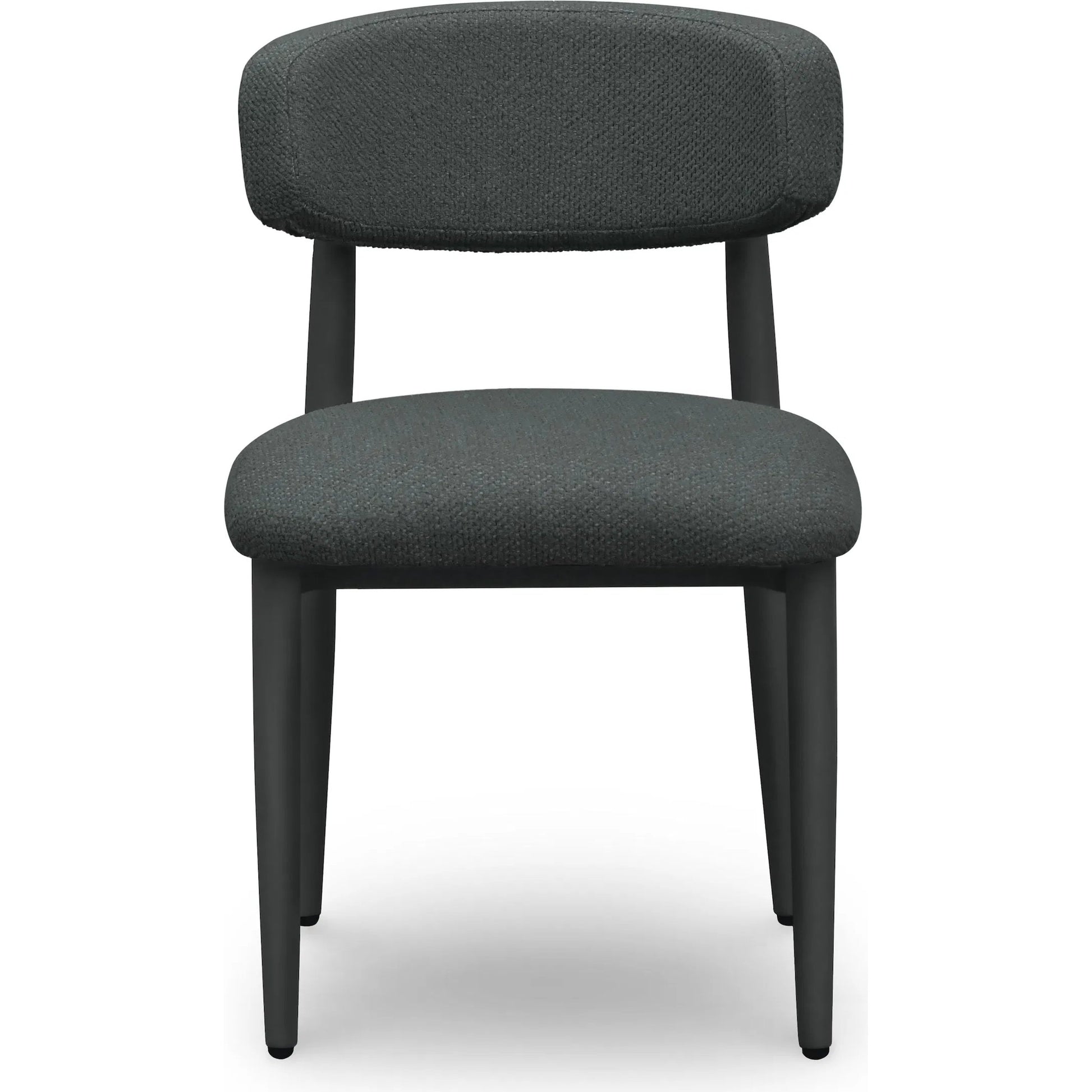 Annika Textured Outdoor Dining Side Chair by TOV Furniture. Made from aluminum, fabric in a transitional style.