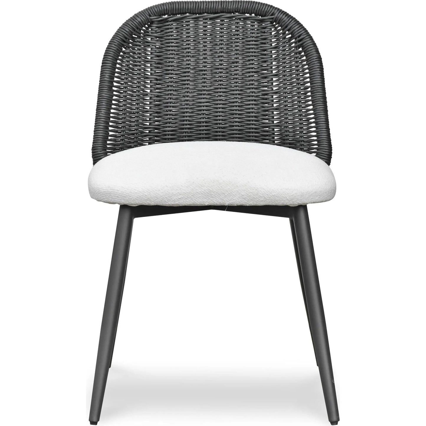 005 SI-2356246 | Additional Silo | Alexa Performance Fabric Outdoor Dining Chair by TOV Furniture. Made from aluminum, polyester, wicker in a rustic style.
