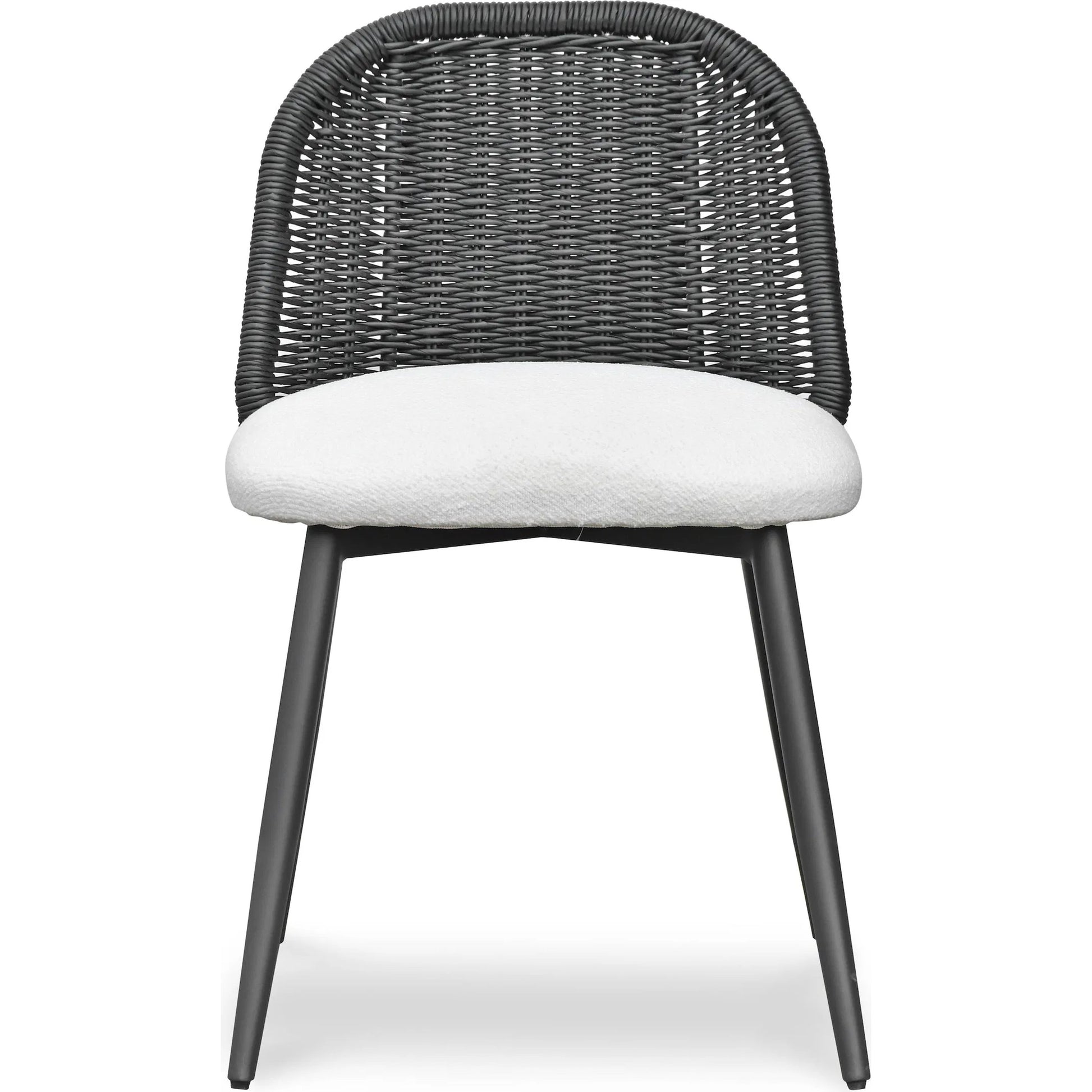 Alexa Performance Fabric Outdoor Dining Chair by TOV Furniture. Made from aluminum, polyester, wicker in a rustic style.