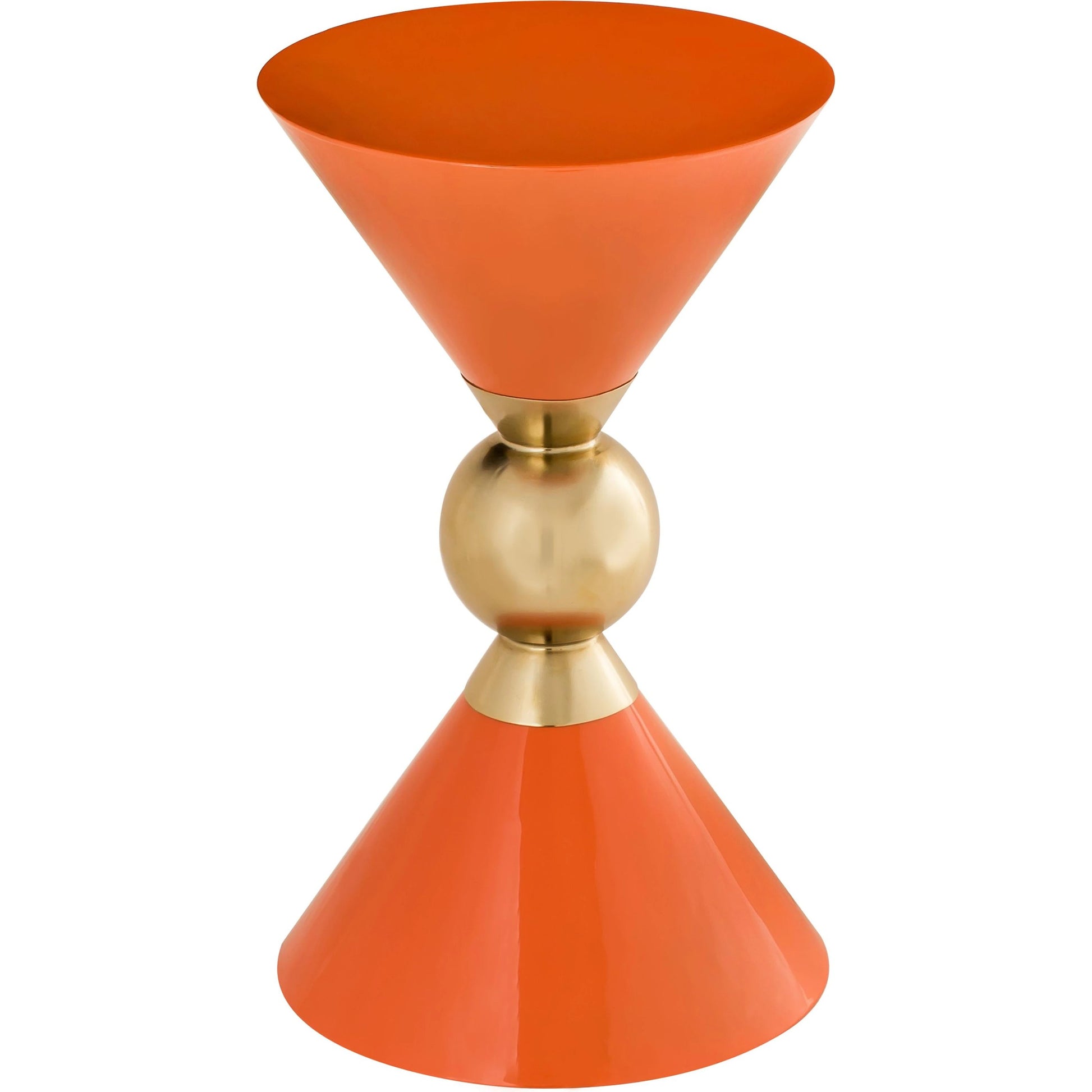 Balhi Side Table by TOV Furniture. Made from iron in a modern style.