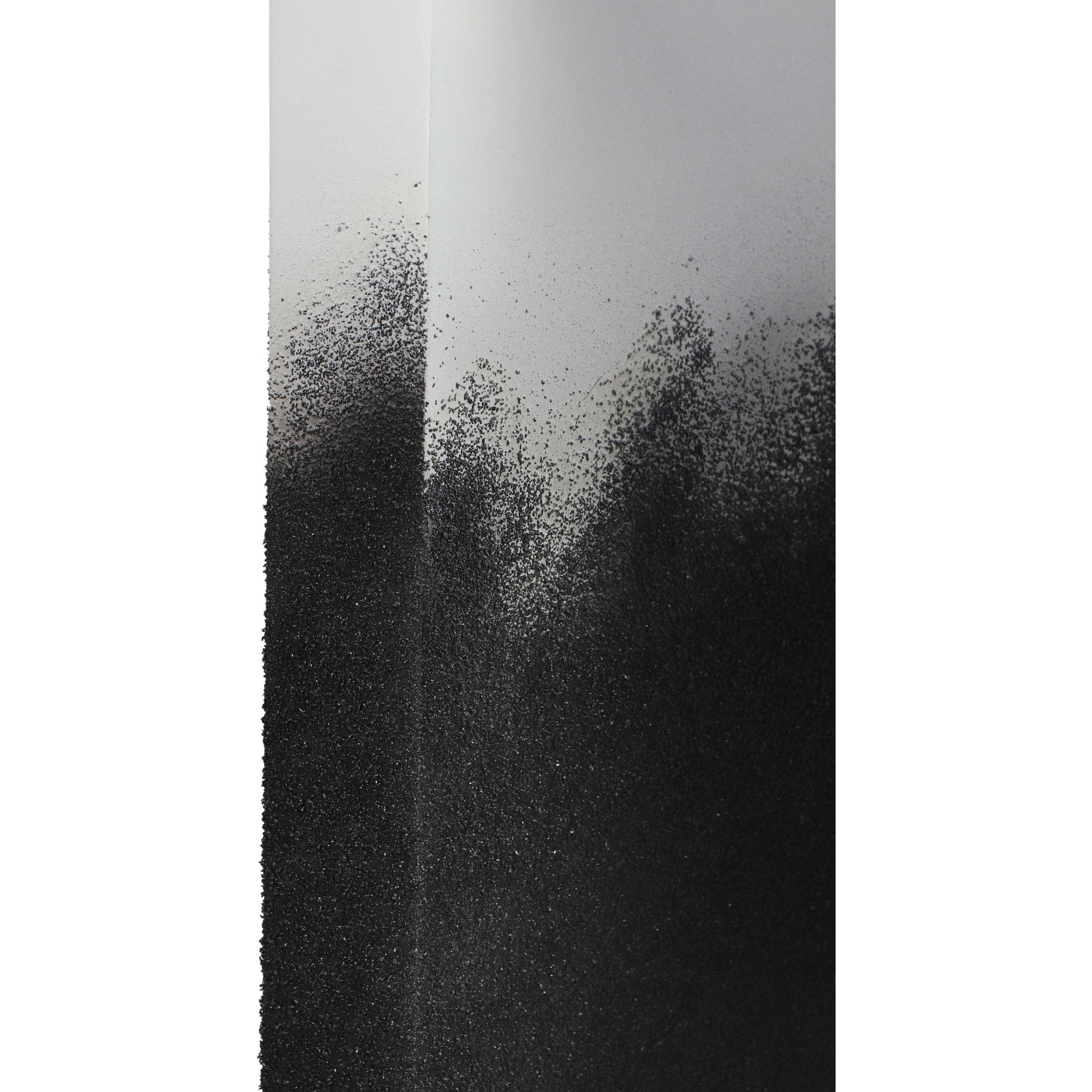 Matra End Table by TOV Furniture in black, white. Made from wood in a modern style.