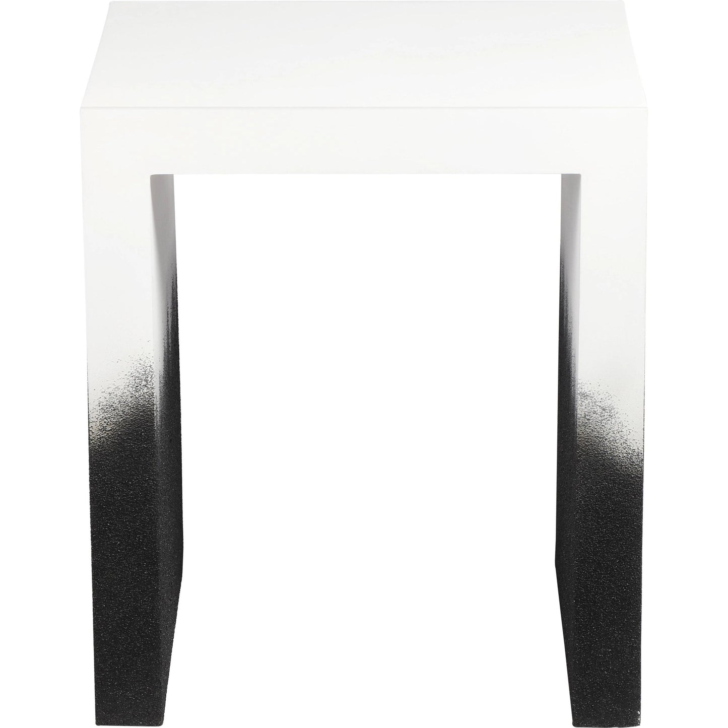 009 SI-1984355 | Additional Silo | Matra End Table by TOV Furniture in black, white. Made from wood in a modern style.