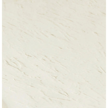 Maddie Textured Side Table by TOV Furniture in cream. Made from fiber stone in a modern style.