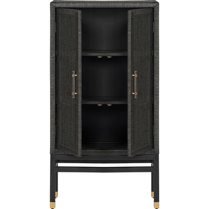Amara Woven Rattan Cabinet by TOV Furniture. Made from rattan veneer, wood in a cottage & farmhouse style.