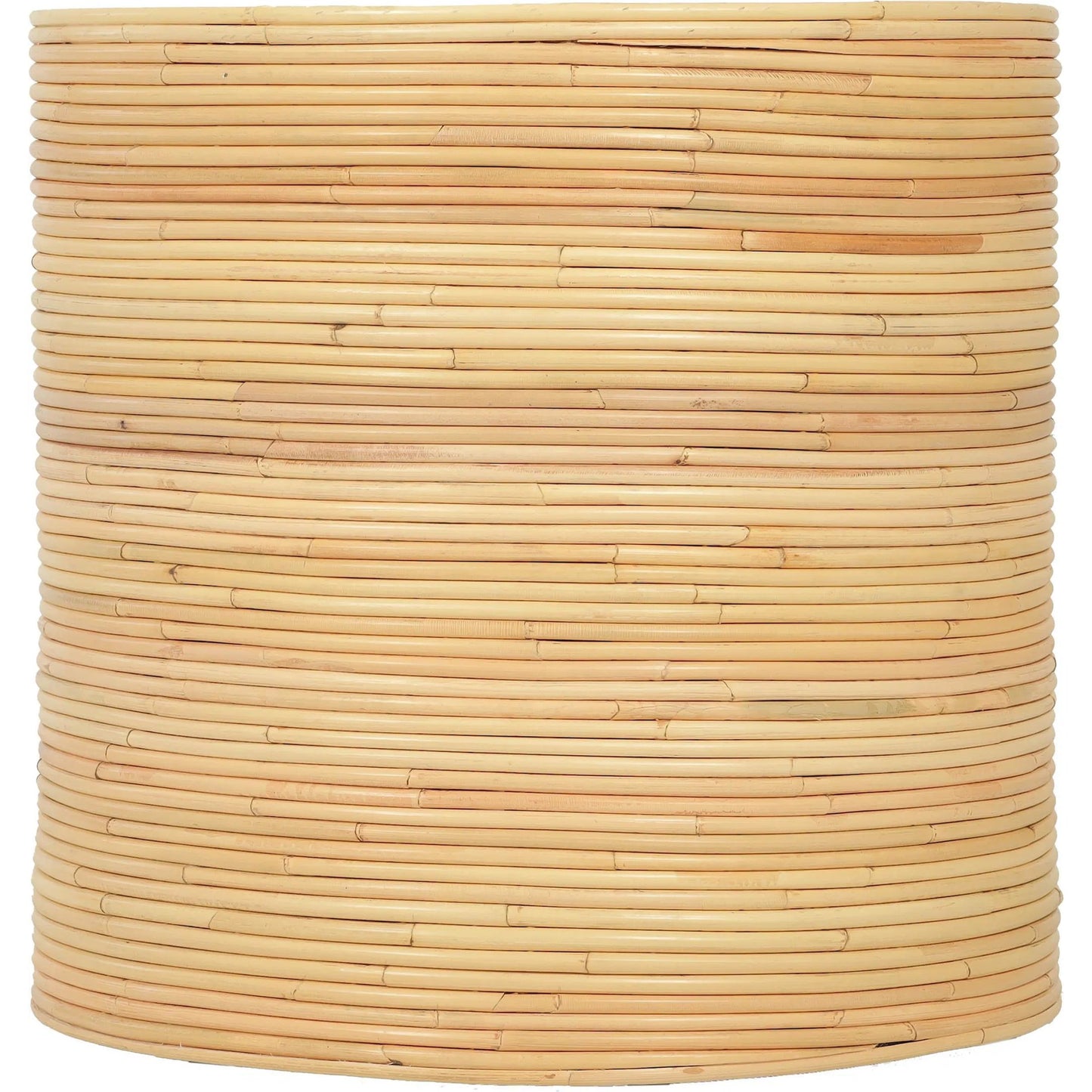 003 SI-2454331 | Additional Silo | Matea Rattan Arch Side Table by TOV Furniture in natural. Made from rattan in a unique style.
