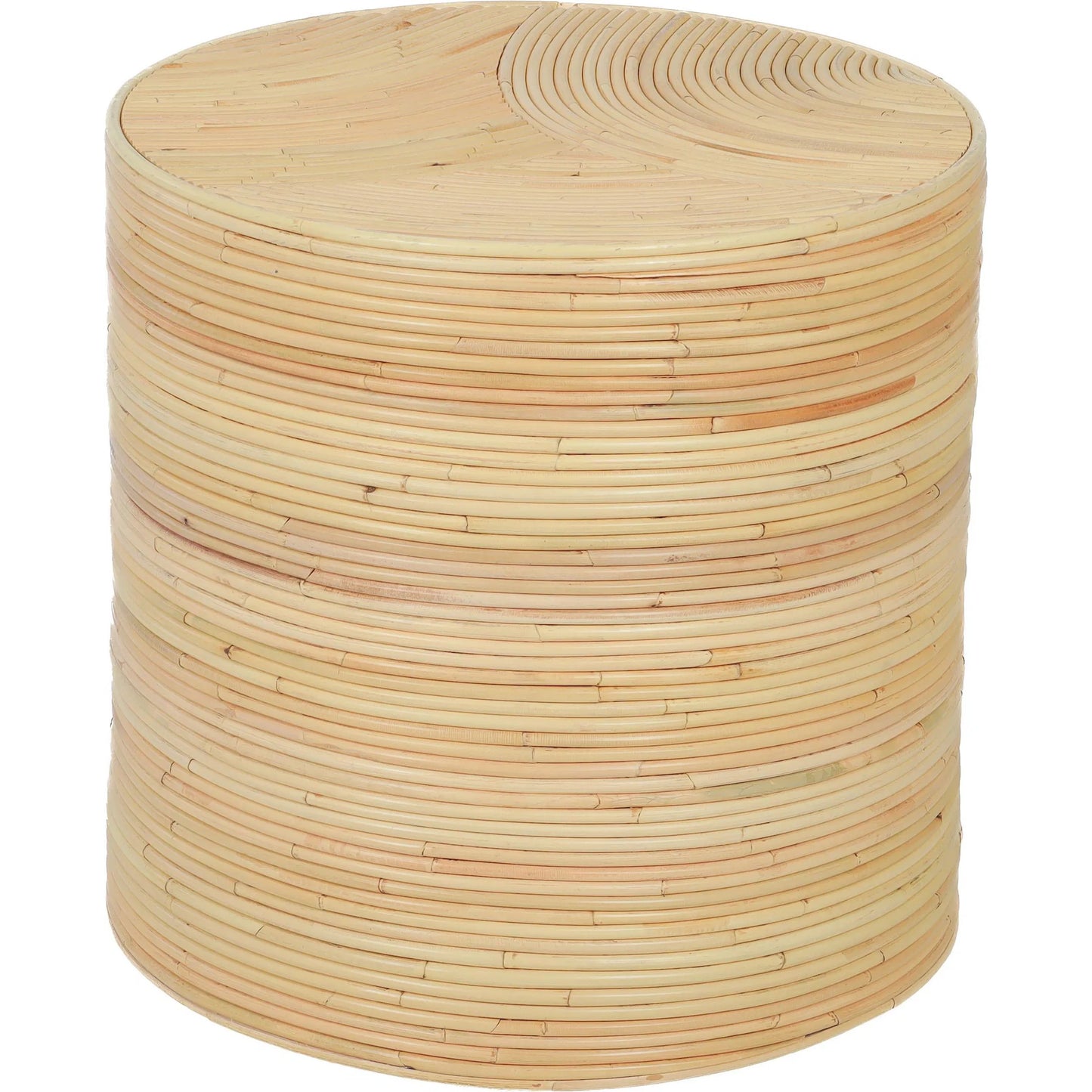 000 SI-2454331 | Primary Silo | Matea Rattan Arch Side Table by TOV Furniture in natural. Made from rattan in a unique style.