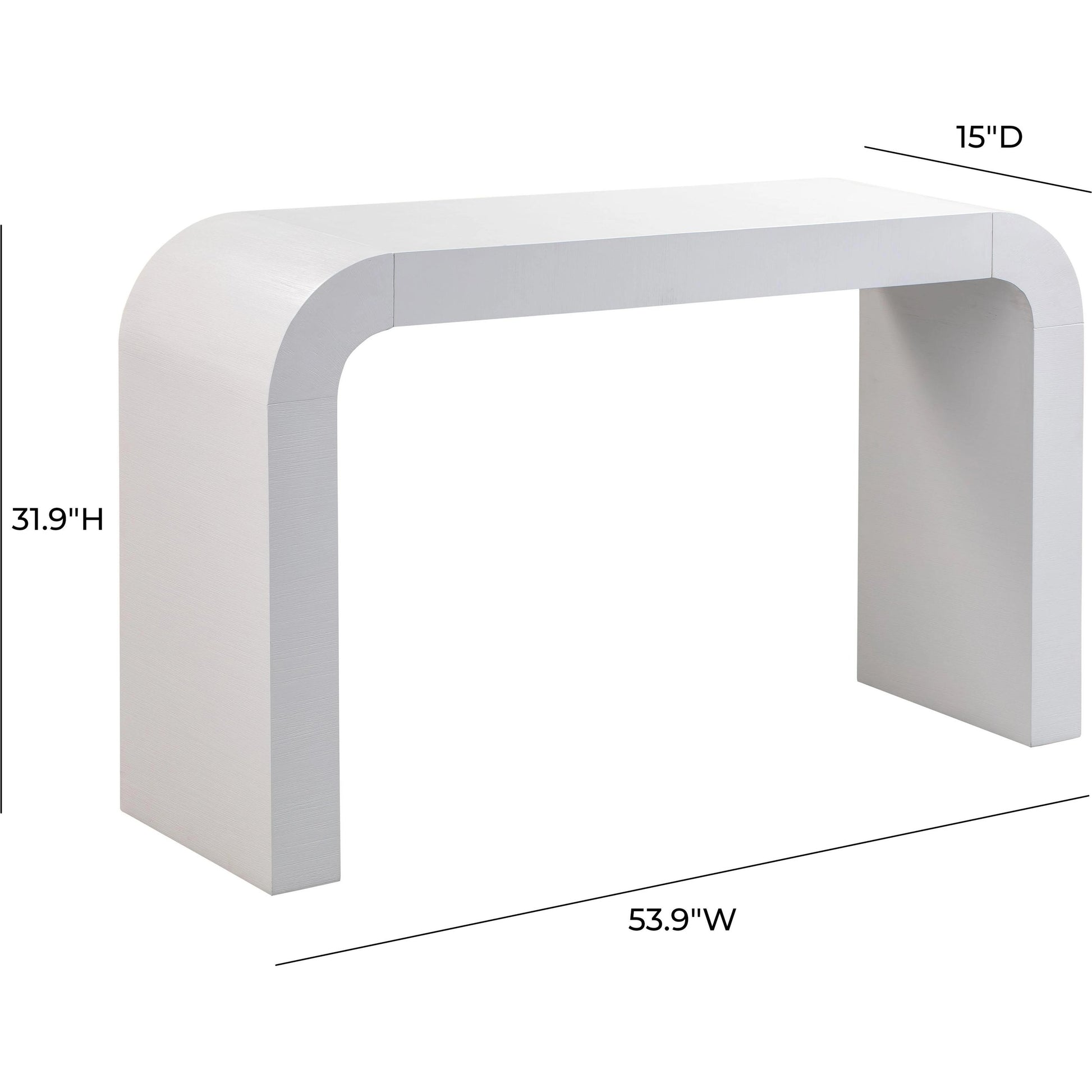 Hump Console Table by TOV Furniture. Made from unique in a modern style.