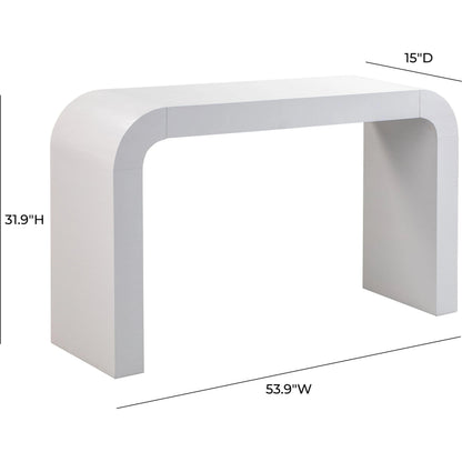 Hump Console Table by TOV Furniture. Made from unique in a modern style.