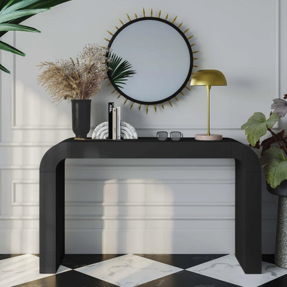 Hump Console Table by TOV Furniture. Made from unique in a modern style.