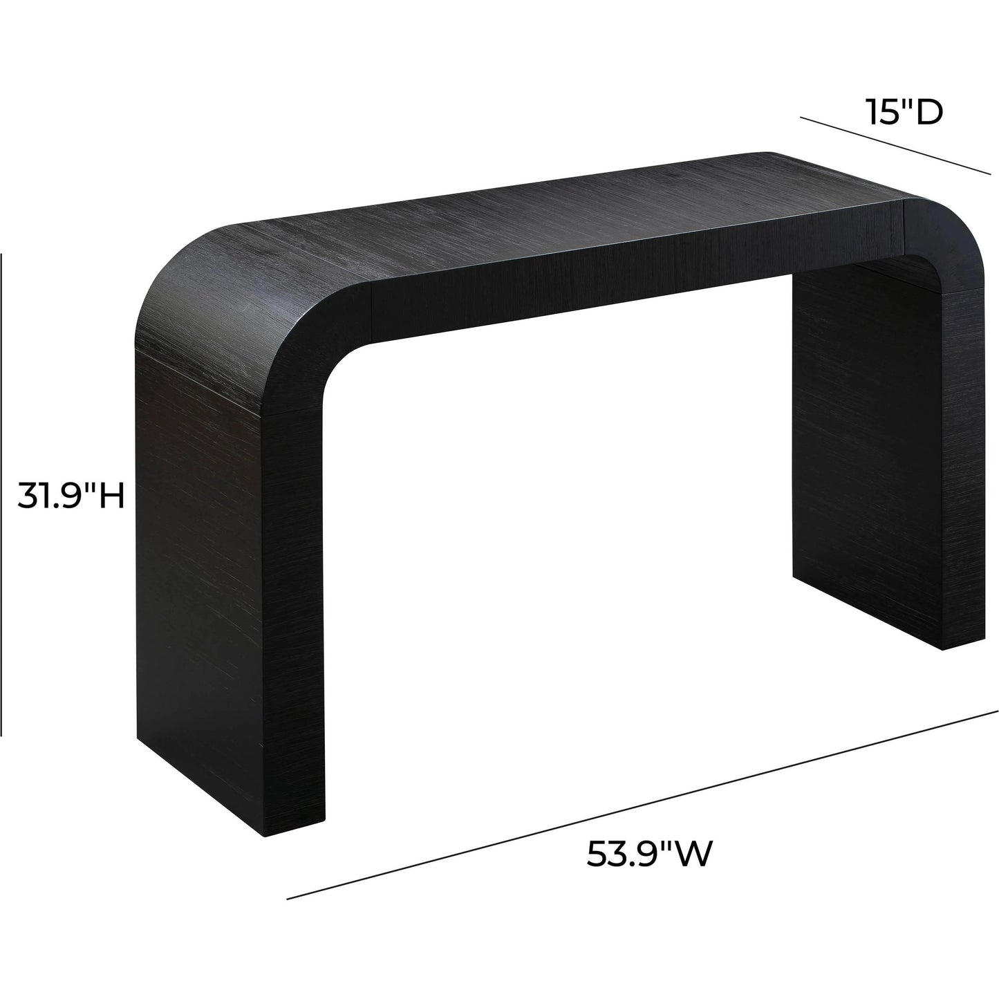 025 SI-1787166 | Additional Silo | Hump Console Table by TOV Furniture. Made from unique in a modern style.