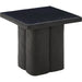 Kayla Side Table by TOV Furniture. Made from concrete in a modern style.
