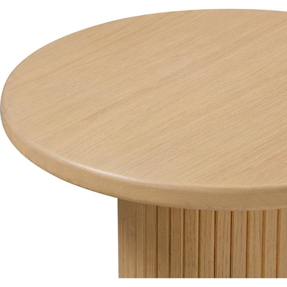 Chelsea Entry Table by TOV Furniture. Made from mdf, metal, oak, oak veneer in a modern style.