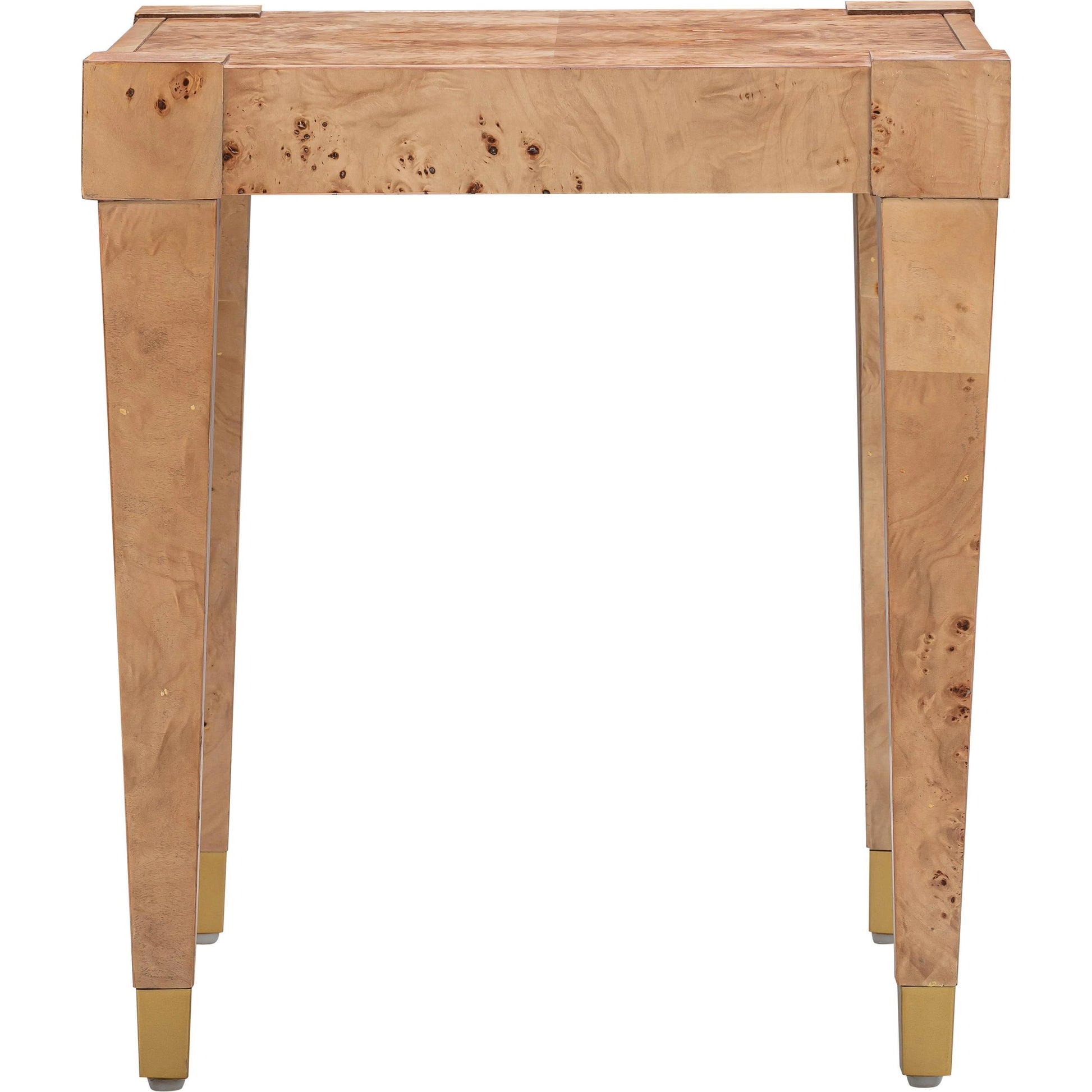 Brandyss Burl End Table by TOV Furniture. Made from unique in a modern style.