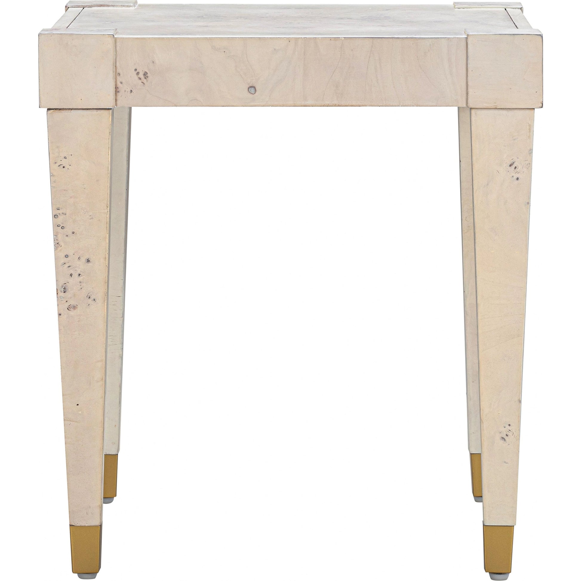 Brandyss Burl End Table by TOV Furniture. Made from unique in a modern style.