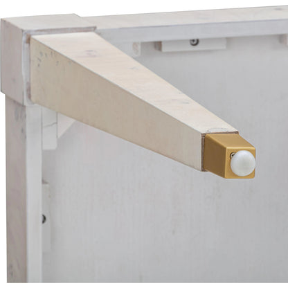 Brandyss Burl End Table by TOV Furniture. Made from unique in a modern style.