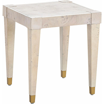 Brandyss Burl End Table by TOV Furniture. Made from unique in a modern style.