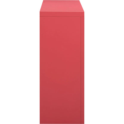 Suzie Rattan Console Table by TOV Furniture. Made from mdf, rattan in a modern style.