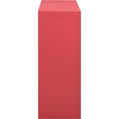 Suzie Rattan Console Table by TOV Furniture. Made from mdf, rattan in a modern style.