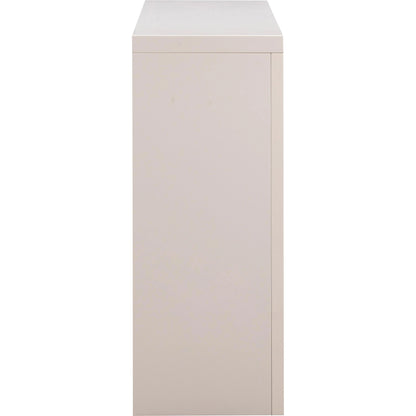 Suzie Rattan Console Table by TOV Furniture. Made from mdf, rattan in a modern style.