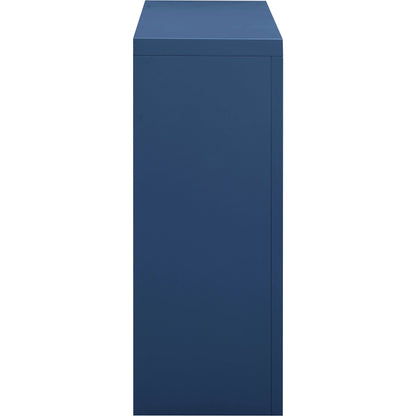 Suzie Rattan Console Table by TOV Furniture. Made from mdf, rattan in a modern style.